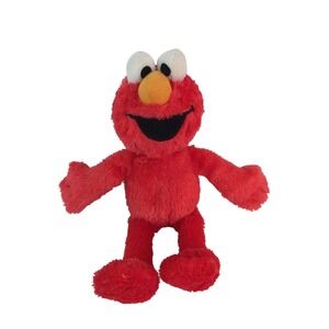 Sesame Street Elmo Plush Stuffed Animal Toy 9" Red Just Play 2022